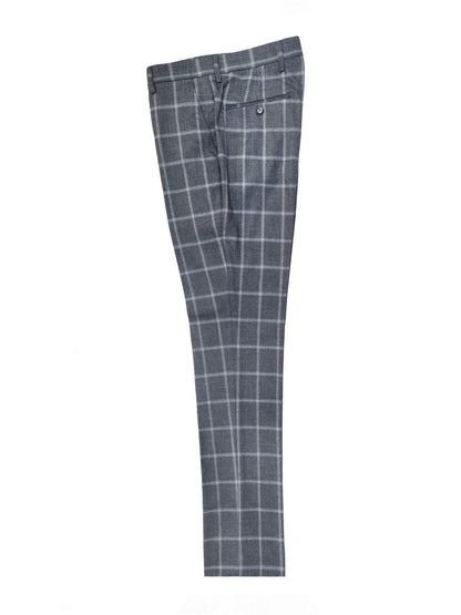 Grey Check Houndstooth 3-Piece Suit
