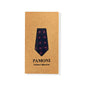 Navy Magenta Geometric Tie & Pocket Square Set