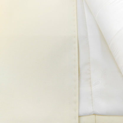 Ivory Double Breasted Suit with Gold Button