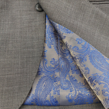 Grey Slim Fit 3-Piece Suit