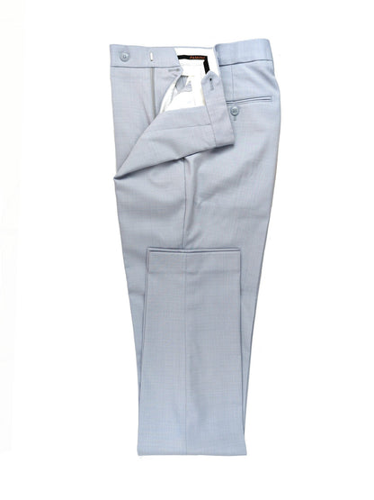 Light Blue Double-Breasted Slim Fit Suit
