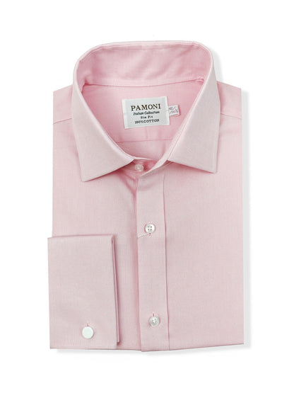 Men’s Pink Oxford Slim Fit Shirt