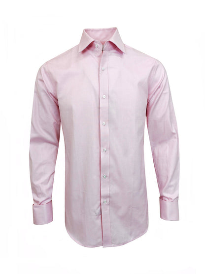 Men’s Pink Oxford Slim Fit Shirt