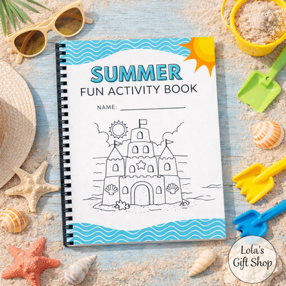 20 page summer activity book