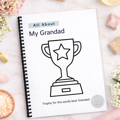 All About My Grandad – Memory & Activity Book