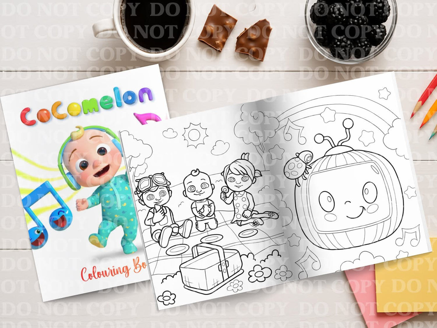 JJ colouring book