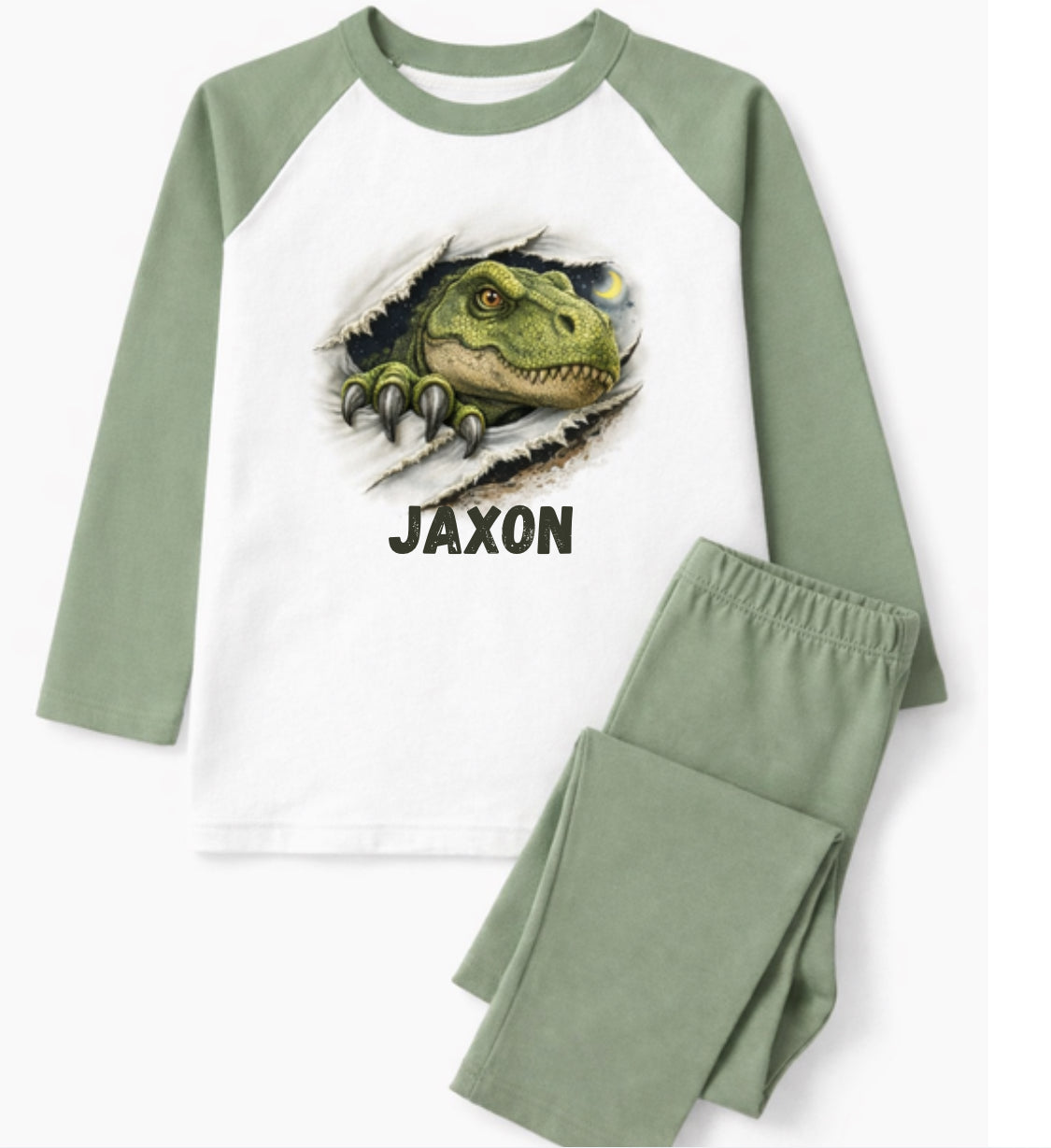 Trex personalised pyjamas