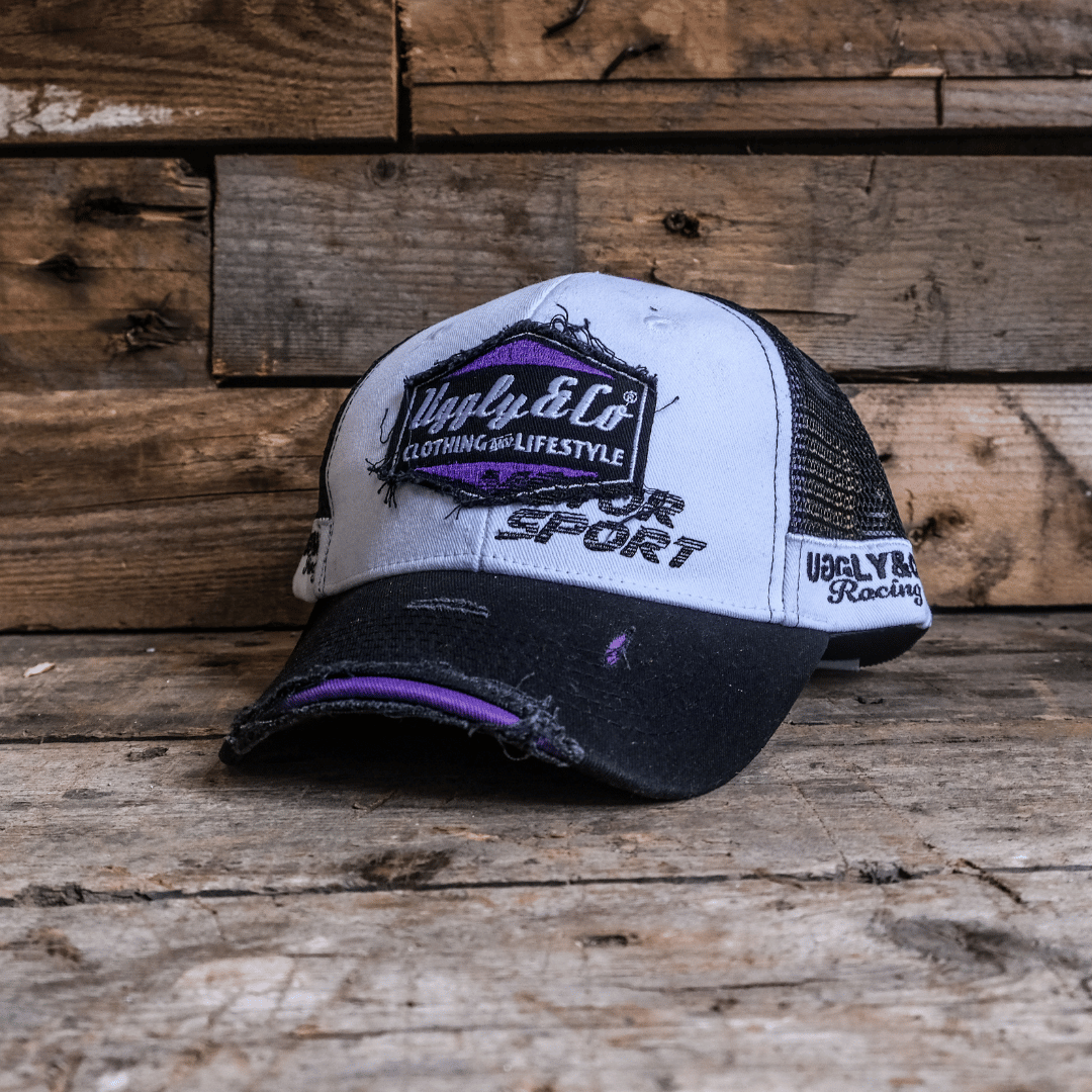 Purple Diamond Trucker Hat x JDM Racing