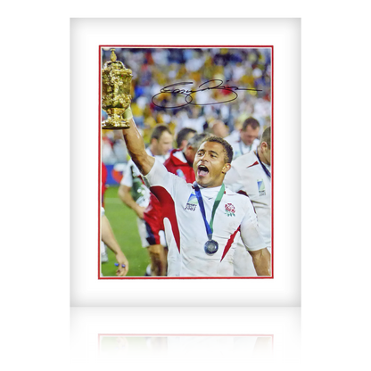 Jason Robinson Signed World Cup Winner Mount