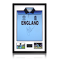 Jos Buttler Framed Signed World Cup Shirt Display