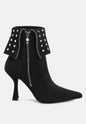 Kolara Studded Foldover Boots-5