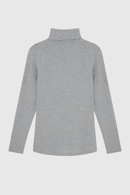 Roll Neck Micro Modal Top
