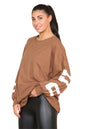 Buffalo Slogan Print Oversized Jumper Dress