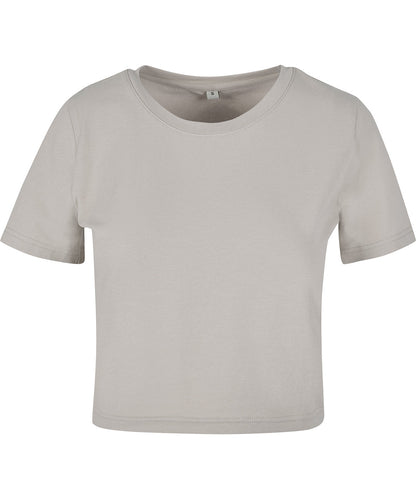 Organic Stretch Cropped T-shirt: Womens