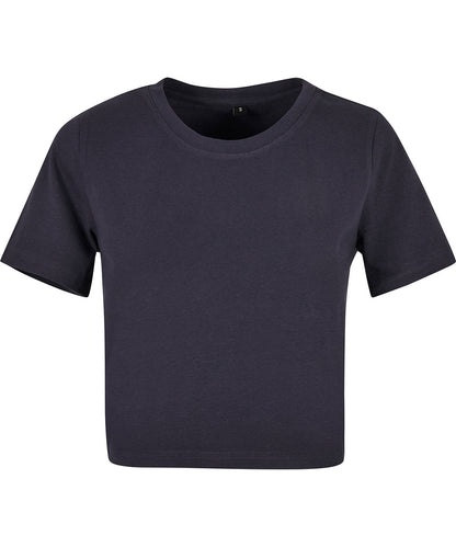 Organic Stretch Cropped T-shirt: Womens