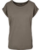 Organic Extended Shoulder T-shirt: Womens