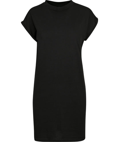 Organic Extended Shoulder T-shirt Dress: Womens