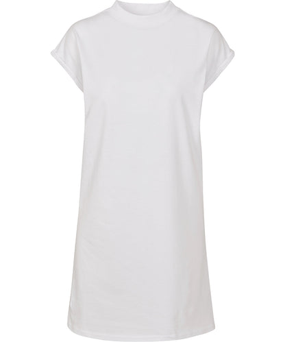 Organic Extended Shoulder T-shirt Dress: Womens