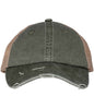 Organic Washed Ripped Trucker Cap