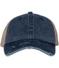 Organic Washed Ripped Trucker Cap