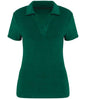 Organic Towel-feel Polo Shirt: Womens
