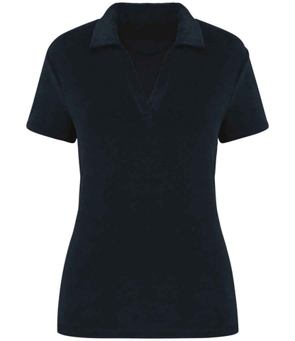 Organic Towel-feel Polo Shirt: Womens