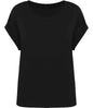 Organic Loose Fit Roll Sleeve T-shirt: Womens