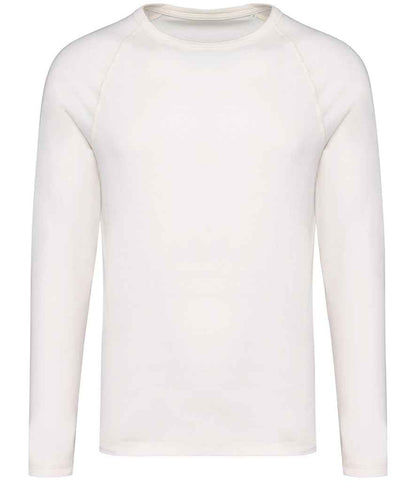 Organic Raglan Long Sleeve Washed T-Shirt