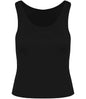 Organic Cotton Ribbed Tank Top: Womens