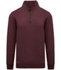 Organic Quarter Zip Sweatshirt: Mens