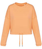 Organic Oversized Cropped Sweatshirt: Womens