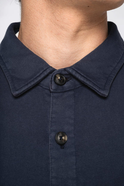 Organic Faded Overshirt: Mens