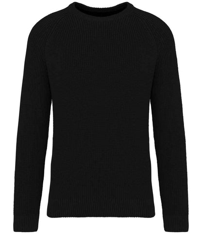 Organic & Recycled Polyester Chunky Knit Sweatshirt