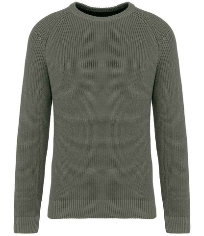 Organic & Recycled Polyester Chunky Knit Sweatshirt