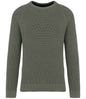 Organic & Recycled Polyester Chunky Knit Sweatshirt