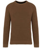 Organic & Recycled Polyester Chunky Knit Sweatshirt