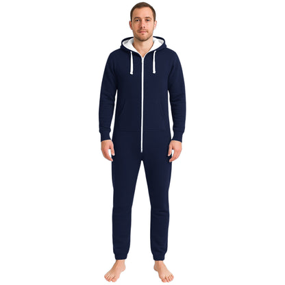Unisex Adults All in One Jumpsuit Plain Onesie