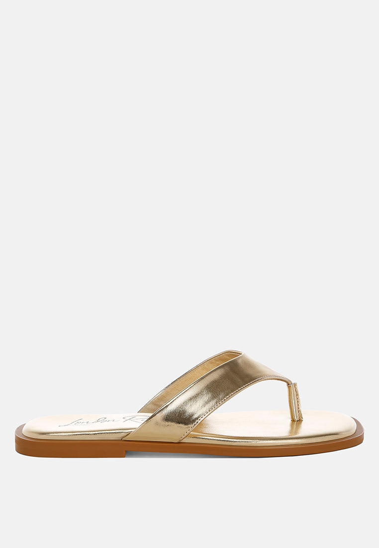 Nitty Square Toe Flats