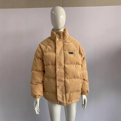 Japanese Retro Out-of-season Trend Thick Warm Jacket