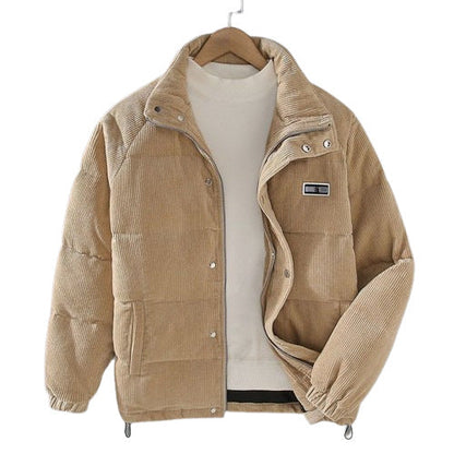 Japanese Retro Out-of-season Trend Thick Warm Jacket