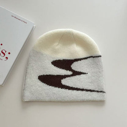 Beanie Hat Men's And Women's Same Autumn And Winter Thermal Knitting Woolen Cap