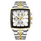 Business Personality Large Dial Square Watch Men