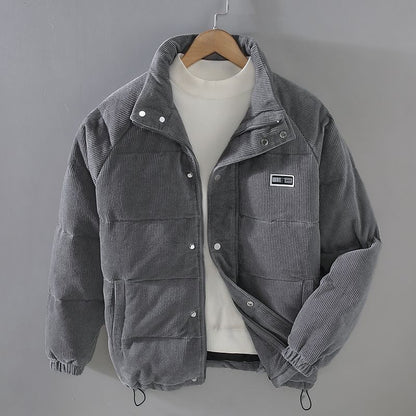 Japanese Retro Out-of-season Trend Thick Warm Jacket