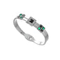 Full Body Titanium Steel Plated 18K Gold Light Luxury Bracelet