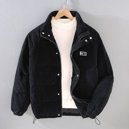 Japanese Retro Out-of-season Trend Thick Warm Jacket