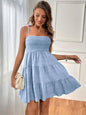 Women's Pure Color All-matching Texture Dress