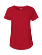 Fairtrade Organic Roll Up Sleeve T-shirt: Womens