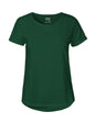 Fairtrade Organic Roll Up Sleeve T-shirt: Womens