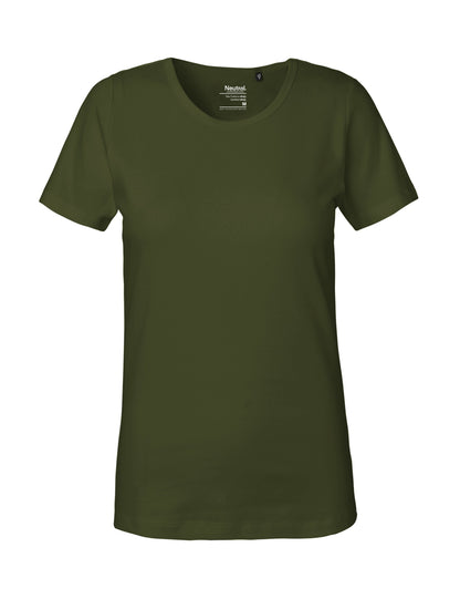 Fairtrade Organic Heavy Interlock T-shirt: Womens