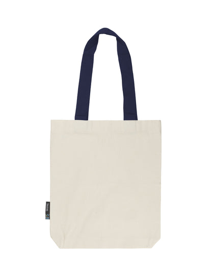 Fairtrade Organic Twill Bag with Contrast Handles